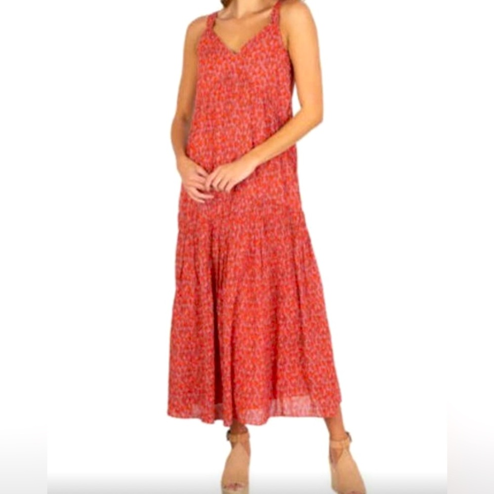 Joie Maxi Dress - Orange Print - Size XXL - NWT